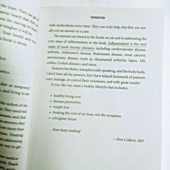 Let Food Be Your Medicine Recipe Cookbook Nutrition Diet Health Book Don Colbert - Picture 10 of 11